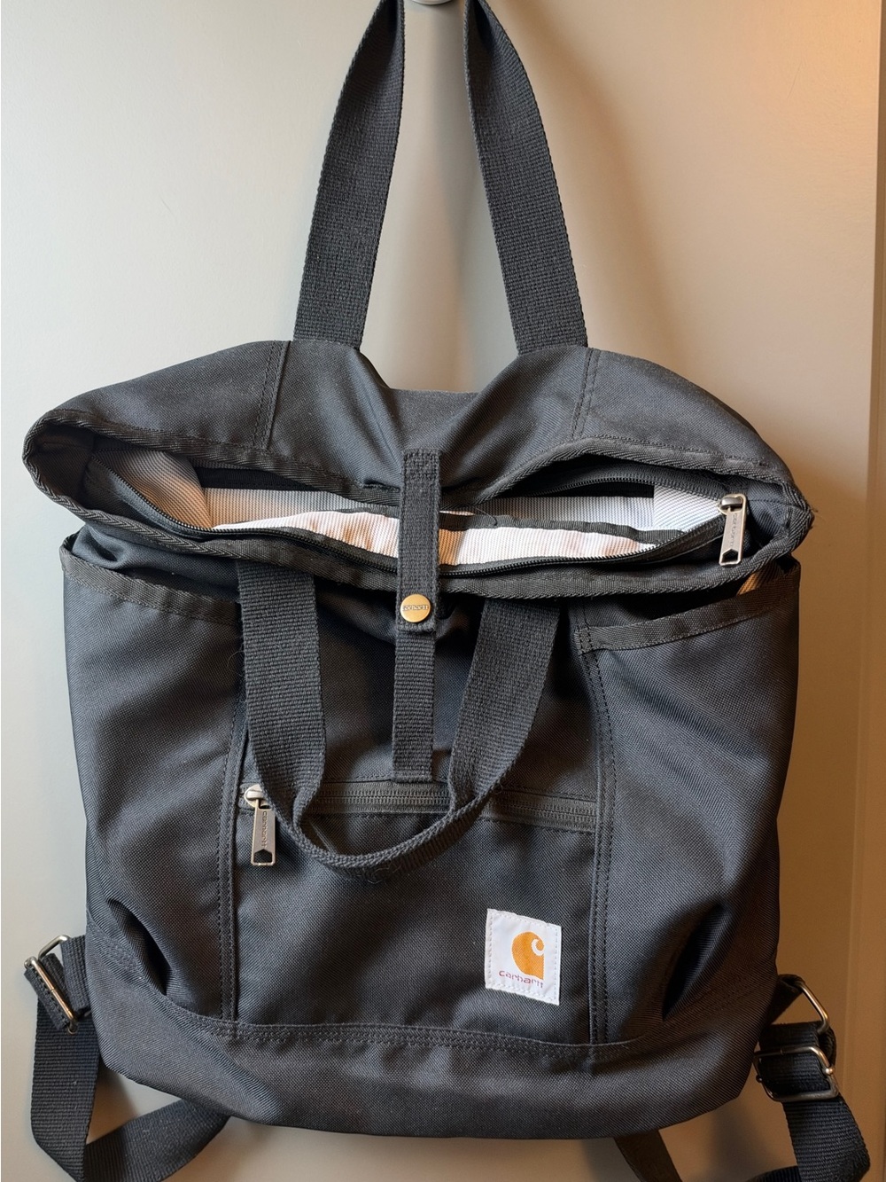 Carhartt Convertible Backpack Tote Black